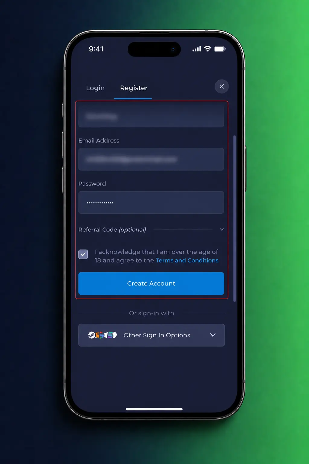 Rainbet VIP Club dashboard on mobile showing tier progress, rakeback rate, and exclusive rewards for loyal players.
