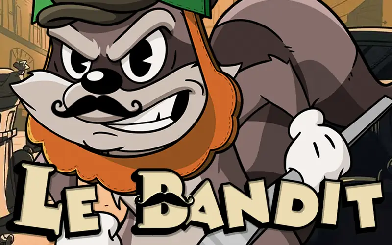 Start playing the top casino game Le Bandit at Rainbet today.