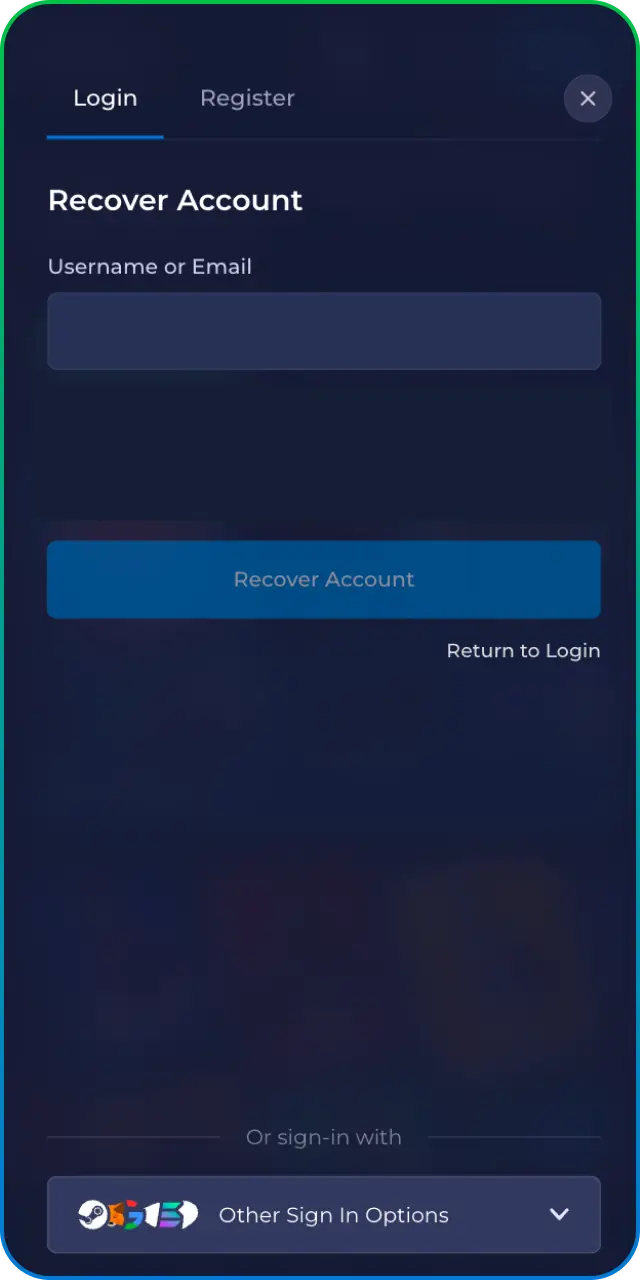 Recover your password easily if needed to restore your Rainbet Log In access.